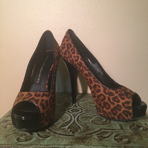 Chinese Laundry Shoes - Chinese Laundry Cheetah Print Heels